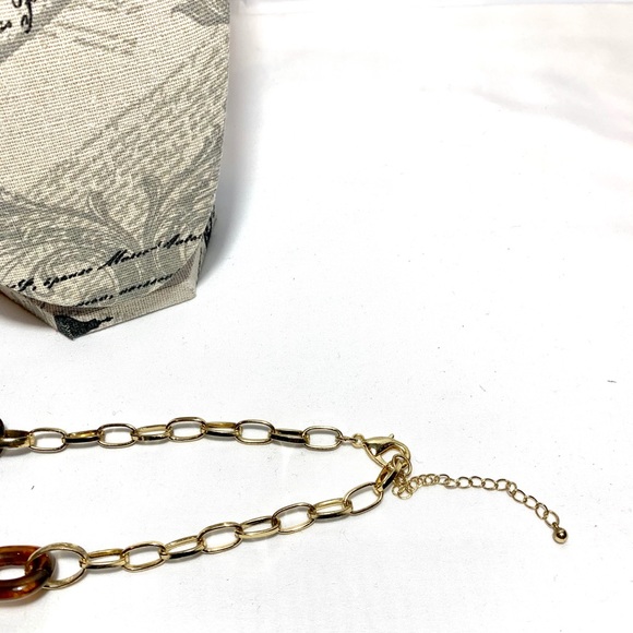 Charming Charlie Brown Tortoise and Jeweled Stones - Picture 2 of 6